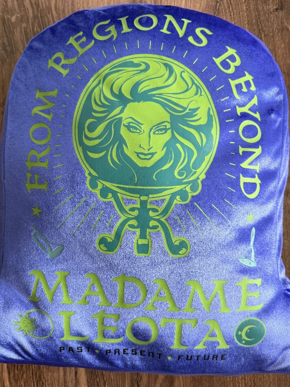 Disney Haunted Mansion Madame Leota Pillow Purple